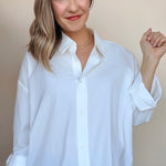 Closet Staple Button Down Top - Elle Maxine