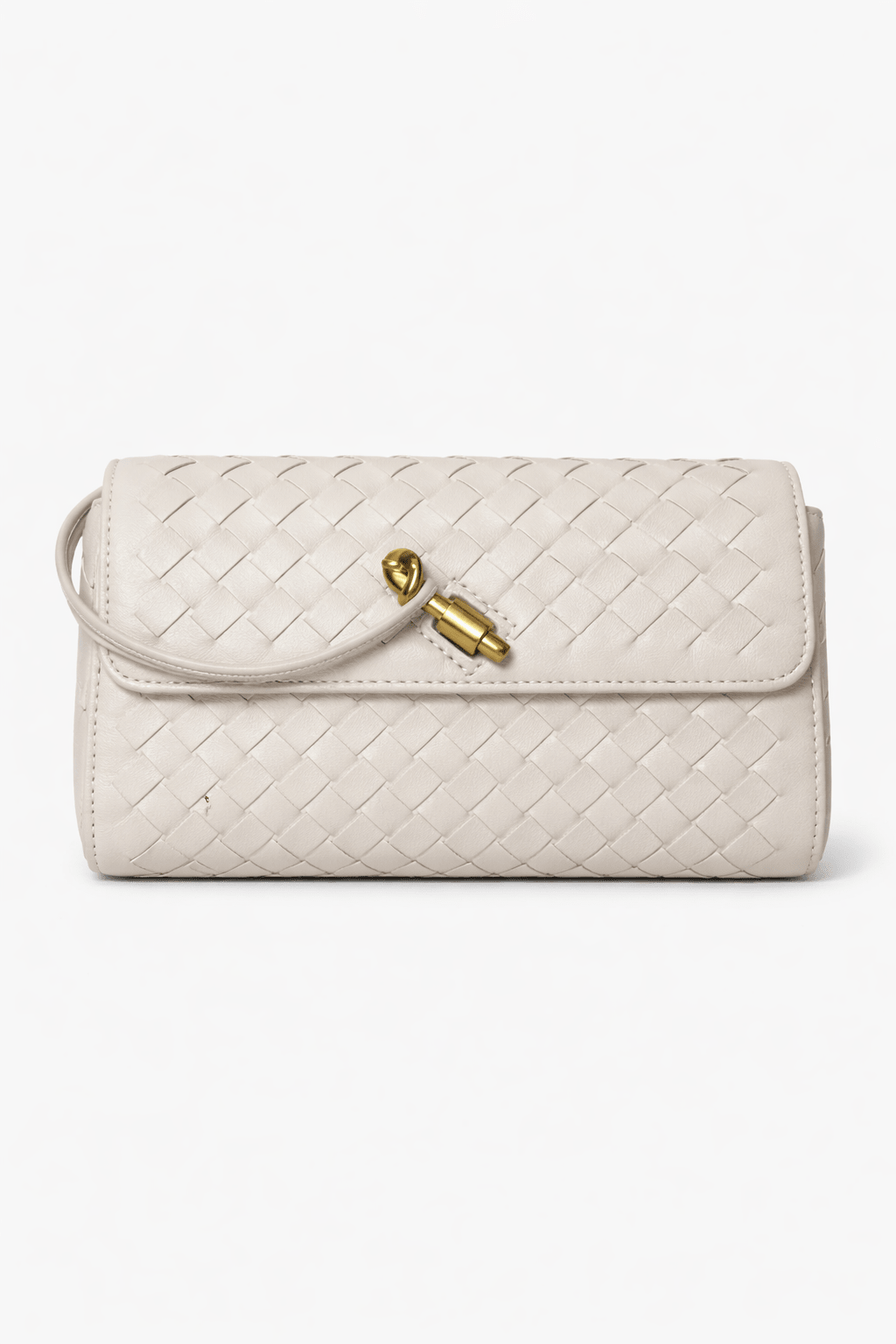 Coastal Woven Clutch - Beige - Elle Maxine