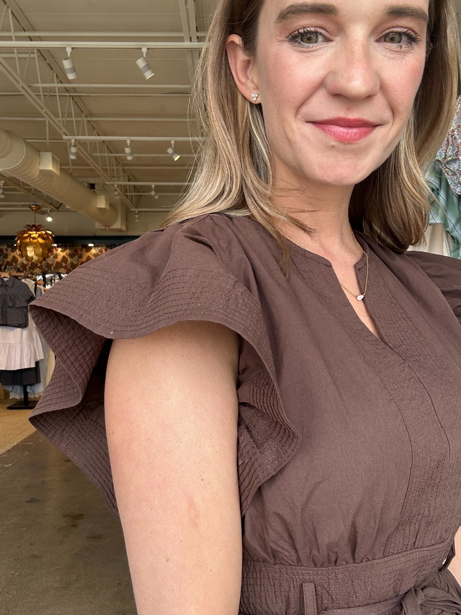 Coco Ruffle Dress - Elle Maxine