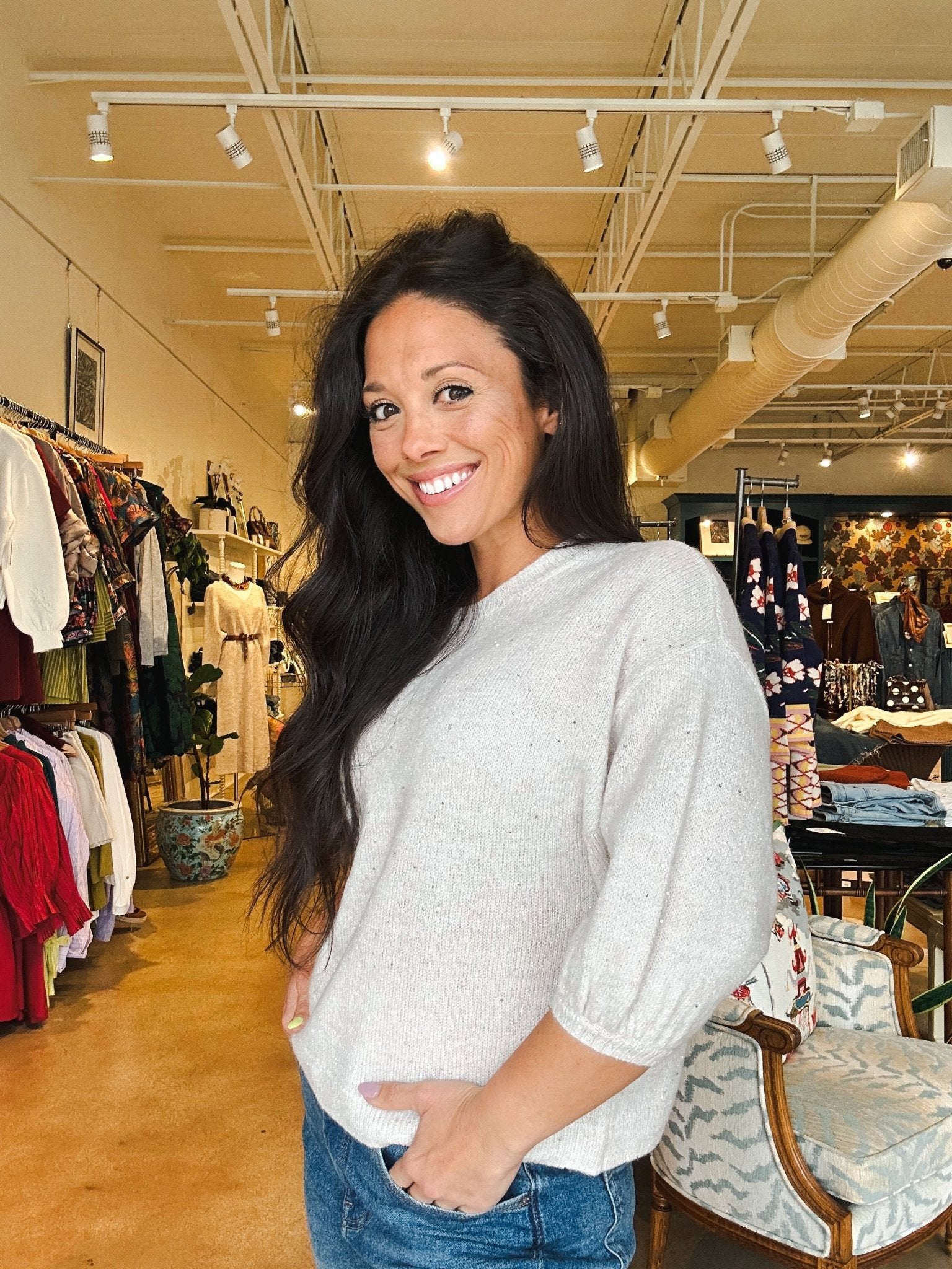 Coco Sweater - Ballet Sparkle - Elle Maxine