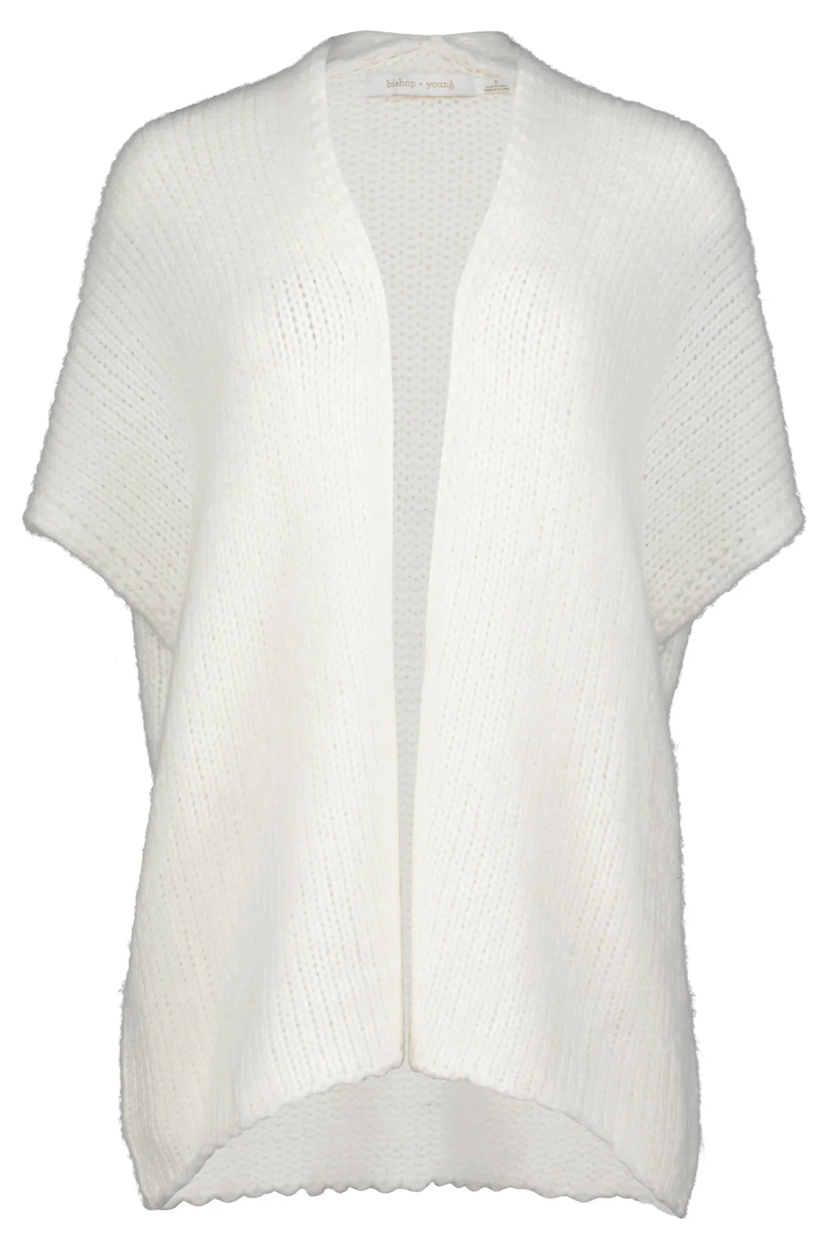 Cocoon Shawl Sweater - Cloud - Elle Maxine