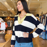 Colchique Sweater - Bleu - Elle Maxine