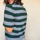 Colette Crew Neck Boxy Tee - Elle Maxine