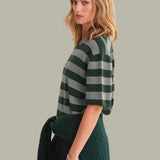 Colette Crew Neck Boxy Tee - Elle Maxine