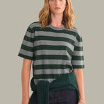 Colette Crew Neck Boxy Tee - Elle Maxine