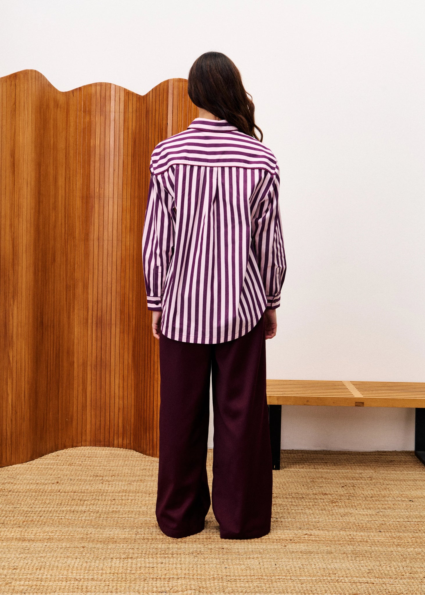 Colette Stripe Top - Rose - Elle Maxine