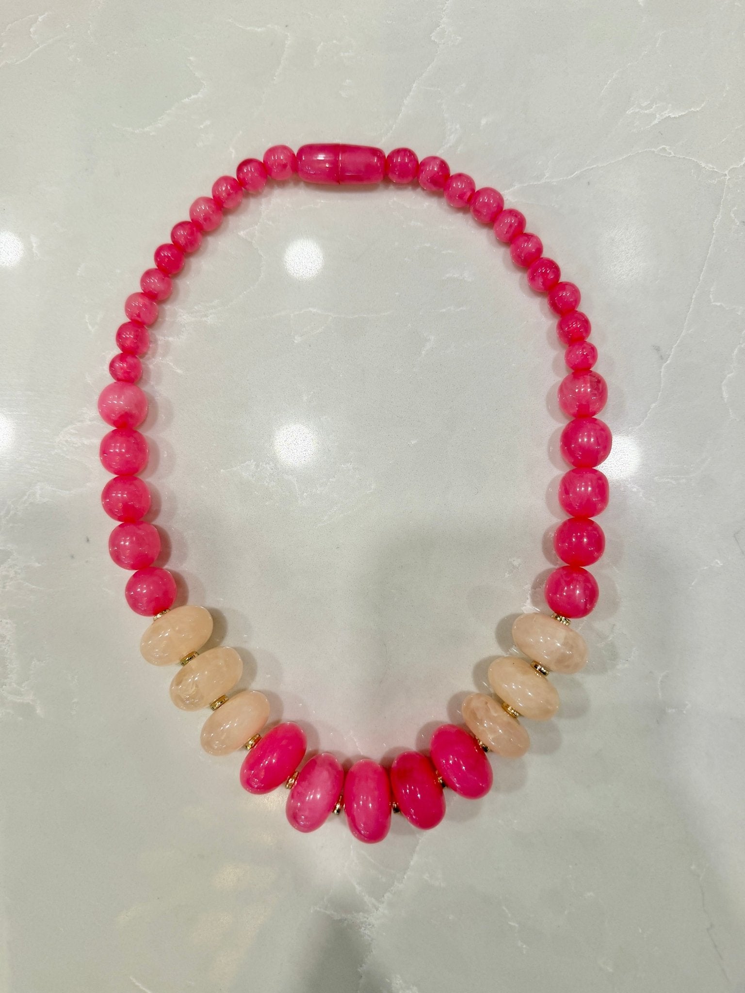Color Block Statement Necklace - Elle Maxine