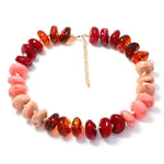 Colorful Patchwork Beaded Necklace - Elle Maxine