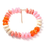 Colorful Patchwork Beaded Necklace - Elle Maxine