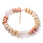 Colorful Patchwork Beaded Necklace - Elle Maxine