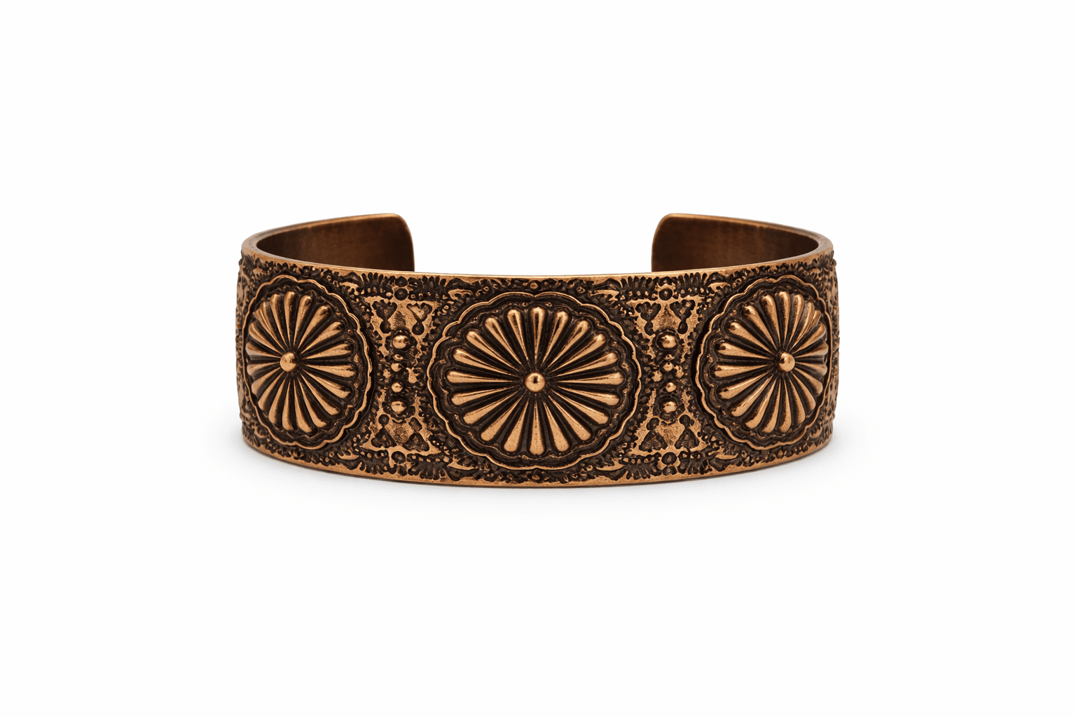 Concho Cuff Bracelet - Elle Maxine