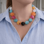 Confetti Stone Necklace - Elle Maxine