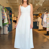 Connie Tie Strap Maxi Dress - Elle Maxine