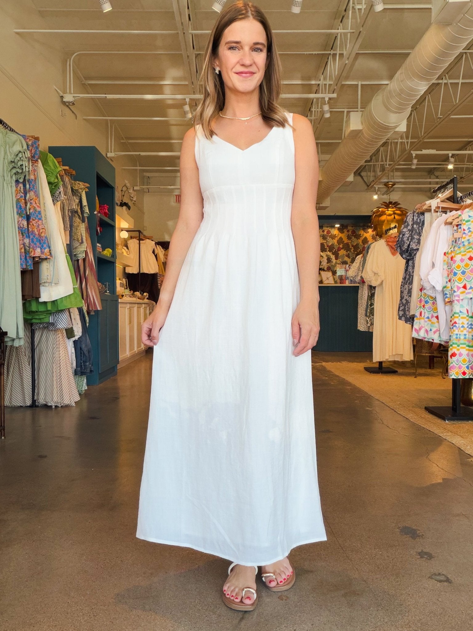 blue halter maxi dress Italia Azure Pleat Bodice Halterneck Maxi Dress Light Blue main image 0