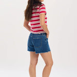 Crossroads Mid Rise Denim Short - Elle Maxine