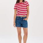 Crossroads Mid Rise Denim Short - Elle Maxine