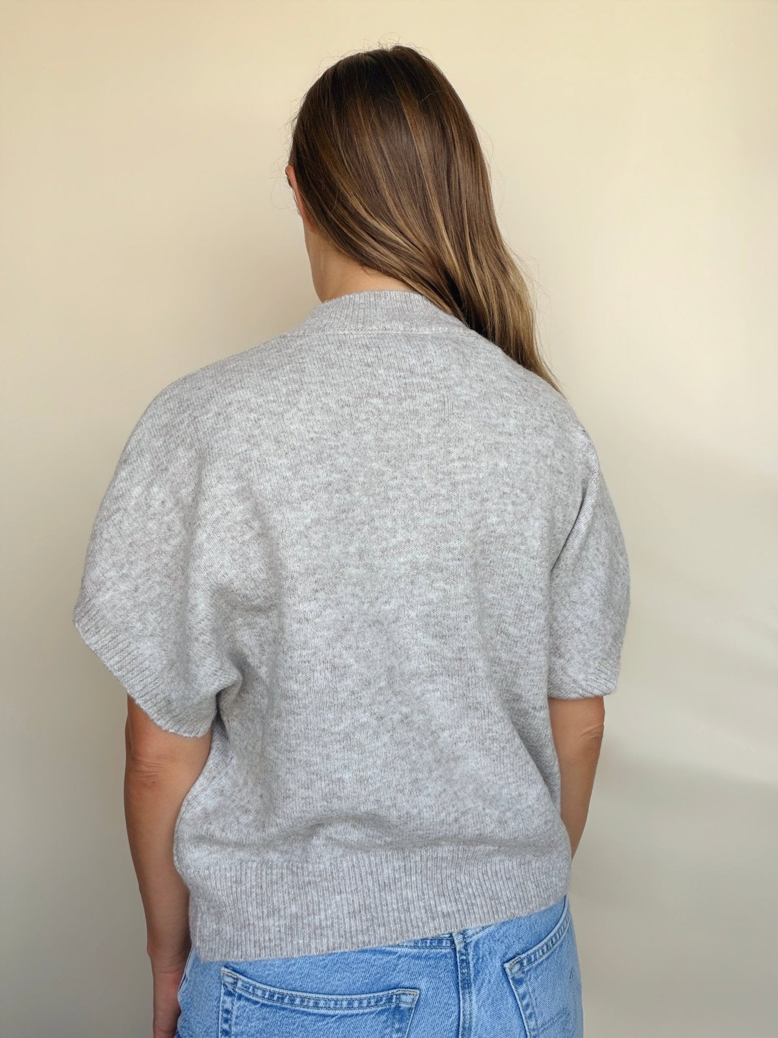 Daisy Short Sleeve Sweater - Elle Maxine