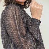 Daisy Smocked Neck Top - Elle Maxine