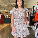 Damson Garden Poppy Dress - Elle Maxine
