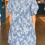 Dani Floral Puff Sleeve Dress - Elle Maxine