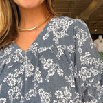 Dani Floral Puff Sleeve Dress - Elle Maxine