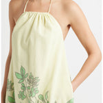 Dani Printed Halter Dress - Elle Maxine