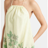 Dani Printed Halter Dress - Elle Maxine