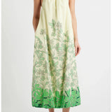 Dani Printed Halter Dress - Elle Maxine