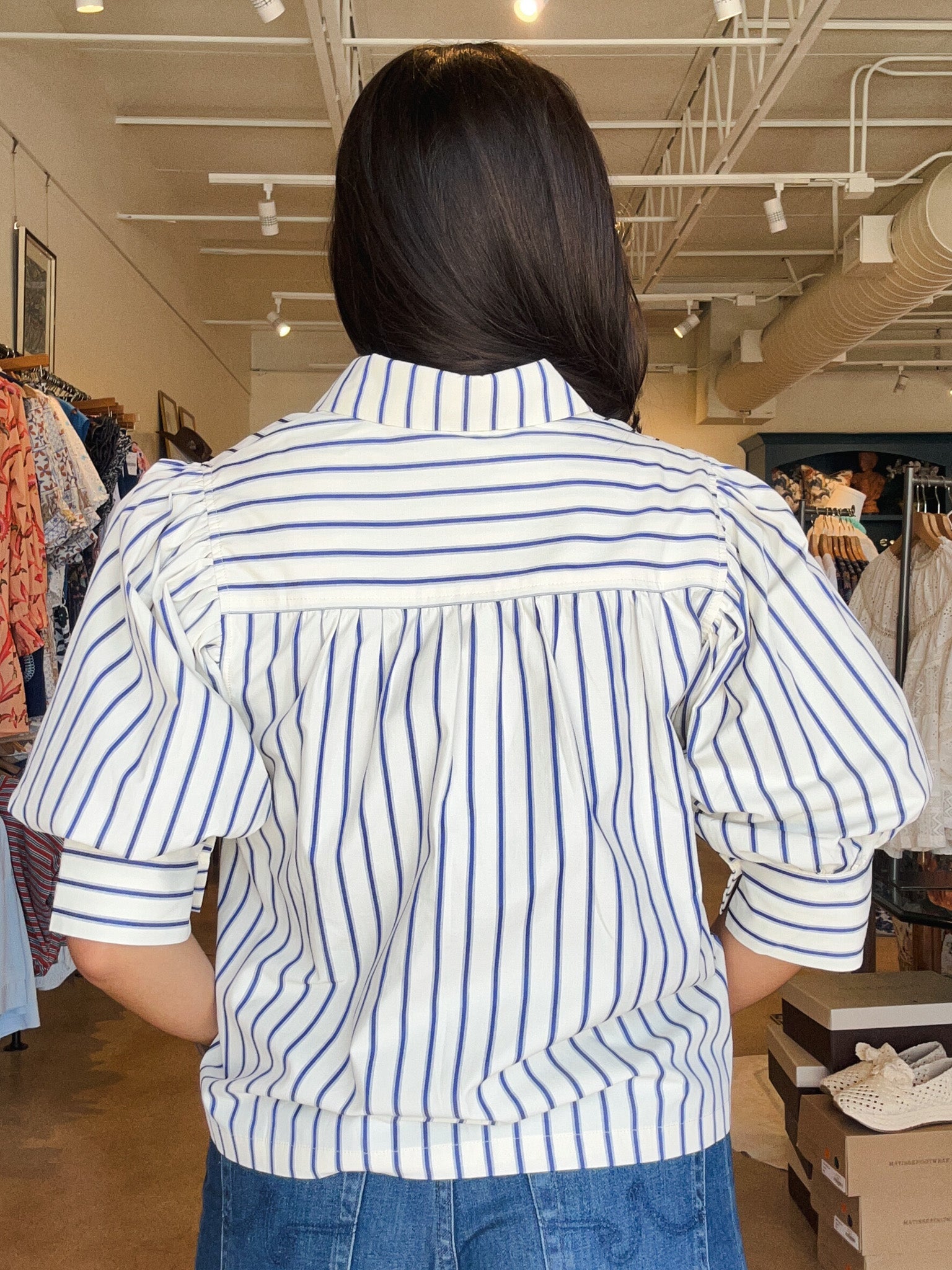 Daria Puff Sleeve Top - Elle Maxine