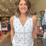 Dellis Vest - Dot - Elle Maxine