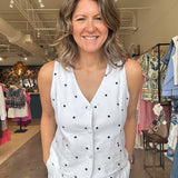 Dellis Vest - Dot - Elle Maxine