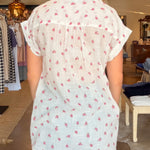 Ditsy Floral Collared Top - Elle Maxine