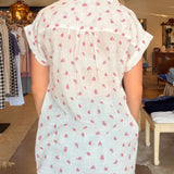 Ditsy Floral Collared Top - Elle Maxine