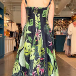Dorothy Topstitched Gusset Maxi Dress - Elle Maxine