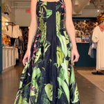 Dorothy Topstitched Gusset Maxi Dress - Elle Maxine
