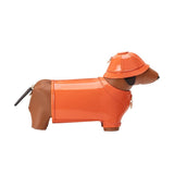 Dottie Dachshund Crossbody Bag - Orange - Elle Maxine