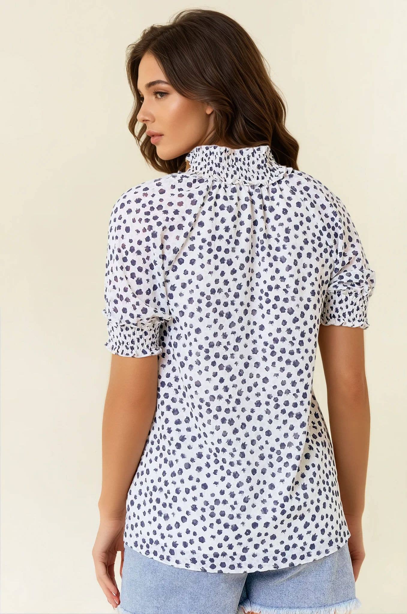 Dottie Puff Sleeve Top - Elle Maxine