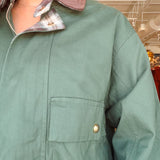Dutton Lined Barn Jacket - Elle Maxine