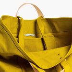 East West Tote - Large - Mustard | Immodest Cotton - Elle Maxine