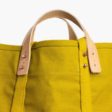 East West Tote - Large - Mustard | Immodest Cotton - Elle Maxine