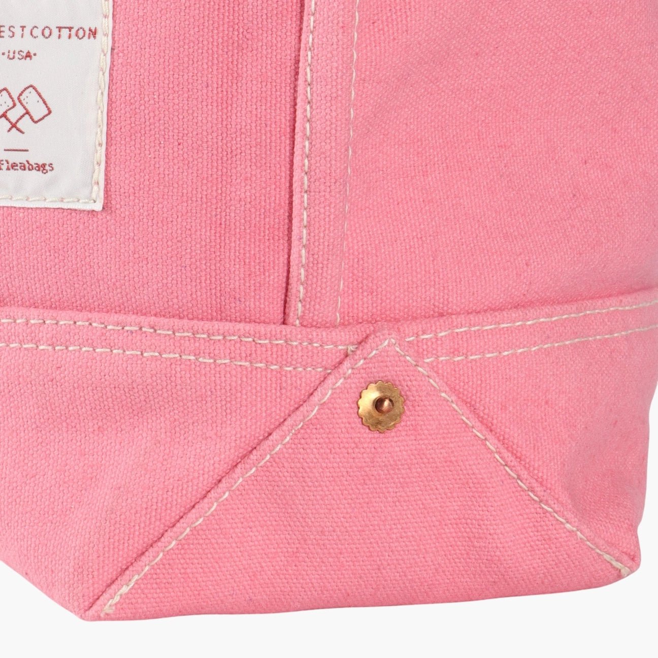East West Tote - Small - Flamingo | Immodest Cotton - Elle Maxine