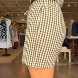 Easy Gingham Shorts - Elle Maxine