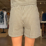 Easy Gingham Shorts - Elle Maxine