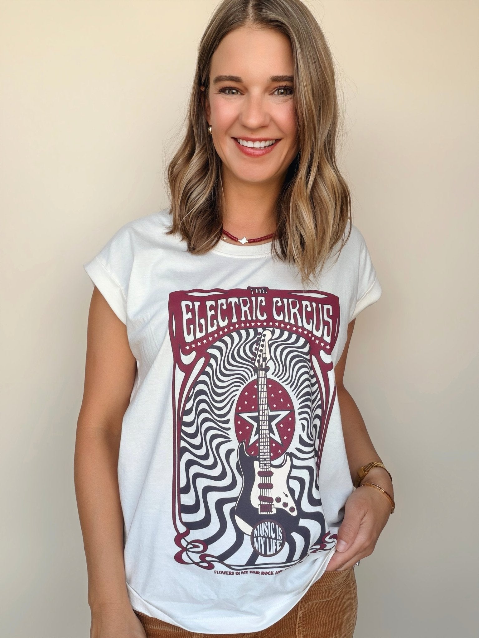 Electric Circus Tee - Elle Maxine