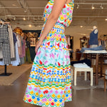Elena Geometric Print Skirt Set - Elle Maxine