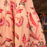 Ellie Mini Dress - Camelia Peach - Elle Maxine