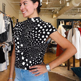 Elliott Sleeveless Tee - Stingray - Elle Maxine