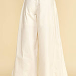Ellis Wide Leg Pleated Trouser Pant - Elle Maxine