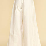 Ellis Wide Leg Pleated Trouser Pant - Elle Maxine