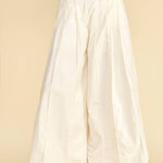 Ellis Wide Leg Pleated Trouser Pant - Elle Maxine